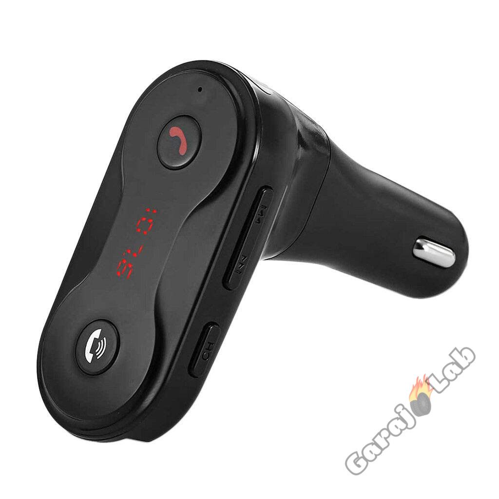 Car F8 Bluetooth Araç Kiti Radyo FM Transmitter Usb Şarjlı 12-24V