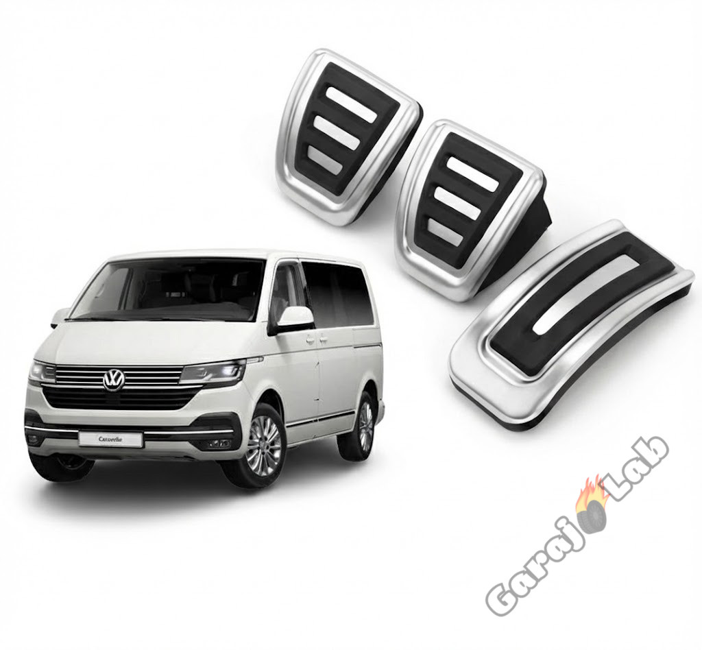 Volkswagen Transporter Caravelle Uyumlu Orijinal Manuel Pedal Seti Gaz Fren Debriyaj 3 Prç