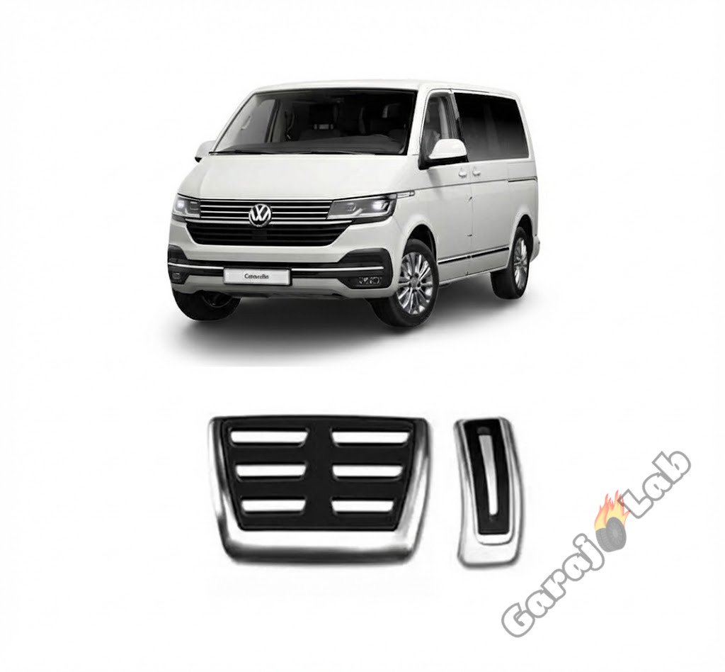 Volkswagen Transporter Caravelle Uyumlu Orijinal Otomatik Pedal Seti Gaz Fren 2 Prç