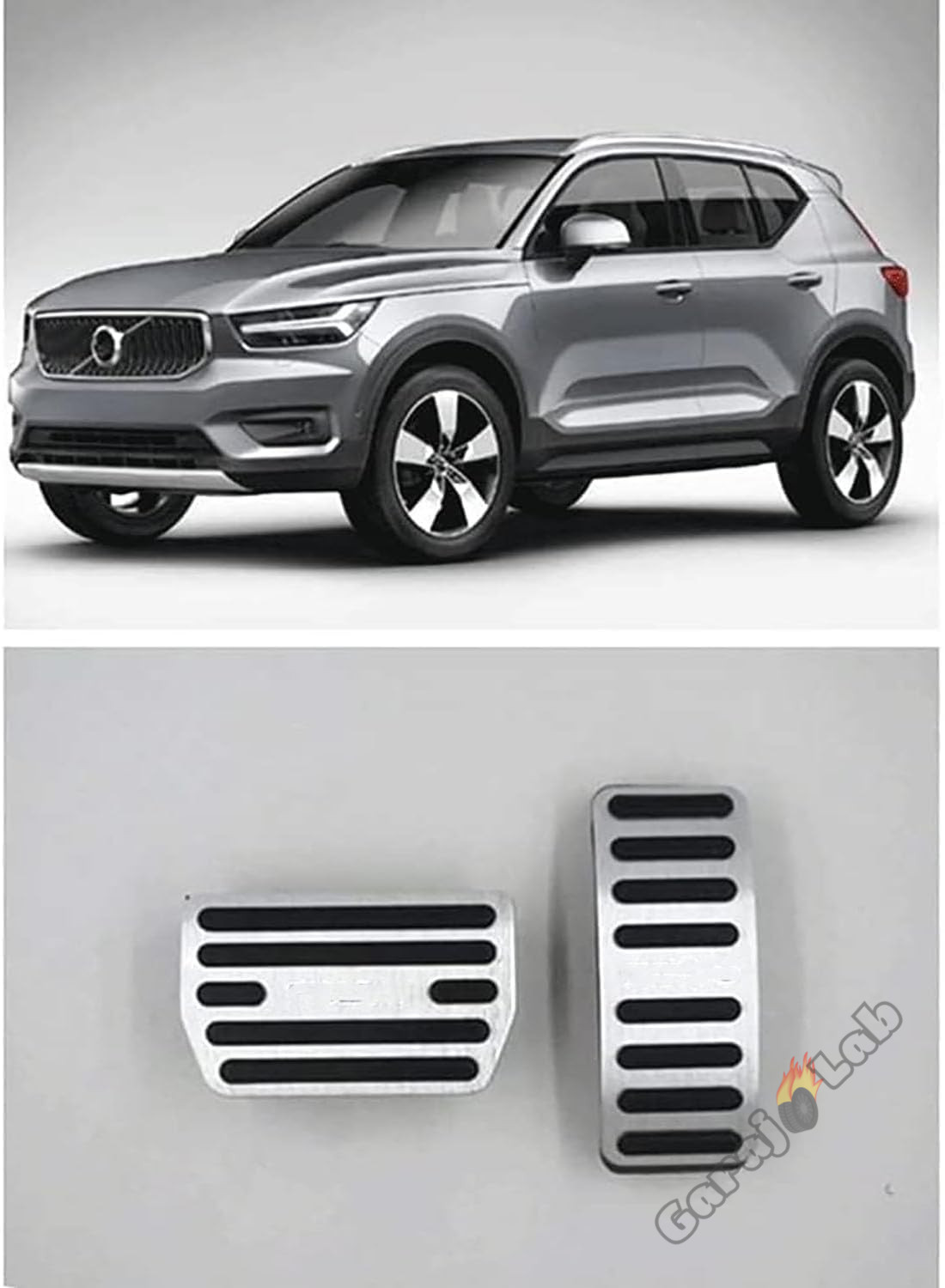 Volvo XC40 Uyumlu Orijinal Otomatik Pedal Seti 2 Parça